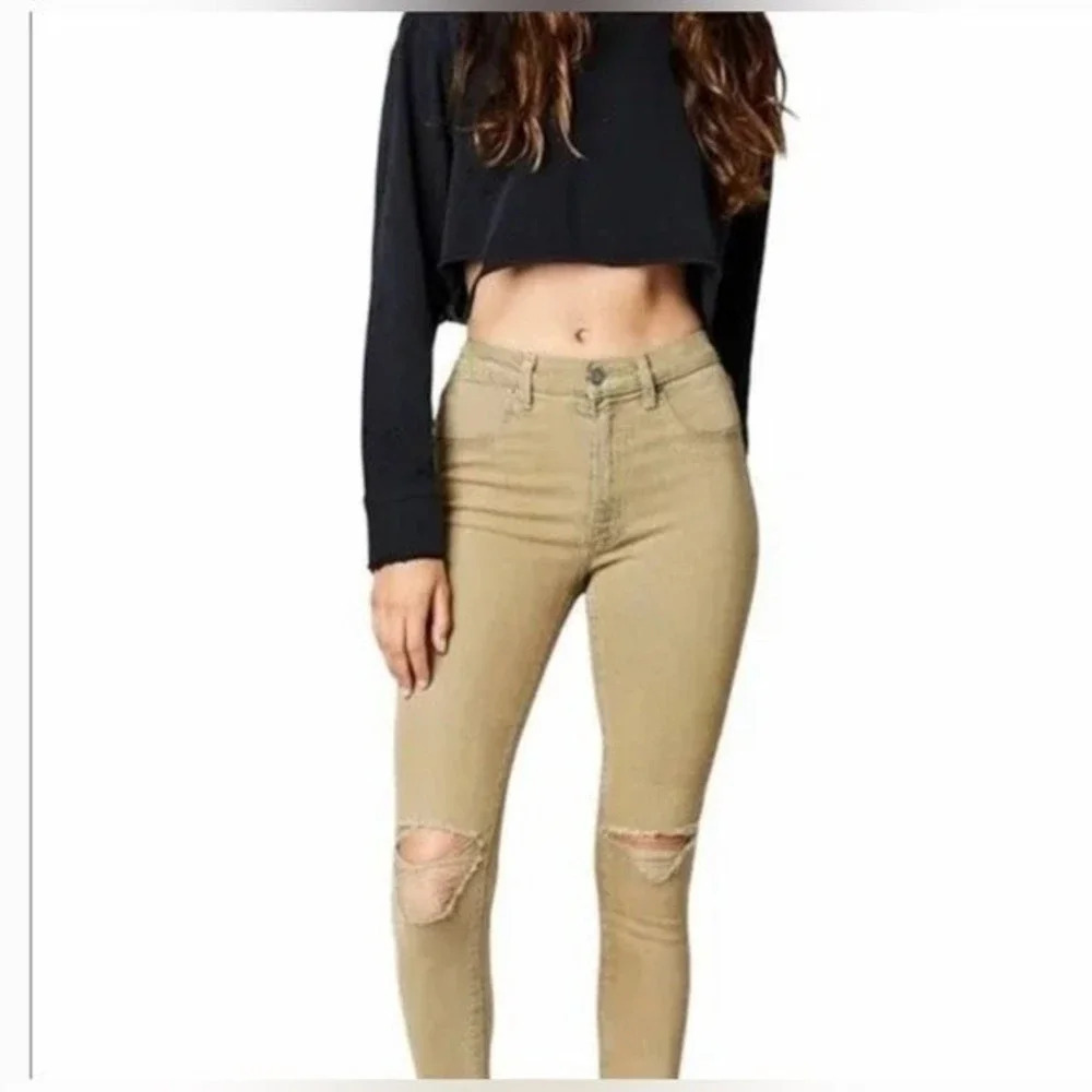 Carmar Denim Distressed Skinny Jeans